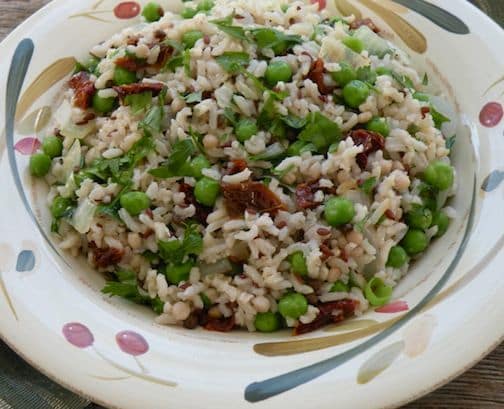 Italian-Style Rice and peas