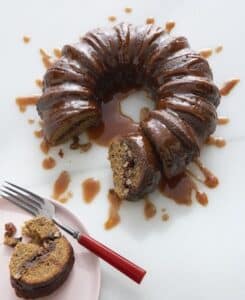 Cinnamon-Crunch-Stuffed Bundt Cake