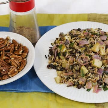 Wild Rice Pilaf with Apples and Pecans