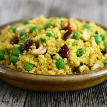 Curried cashew couscous