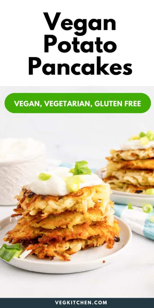 vegan potato pancakes