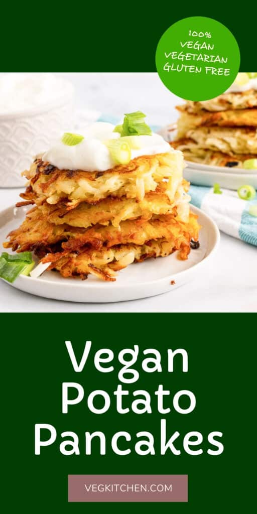 vegan potato pancakes