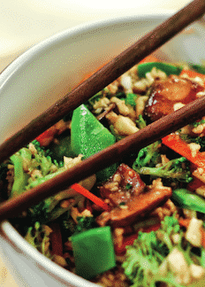 Broccoli Mushrooms Stir-Fry Susan Powers