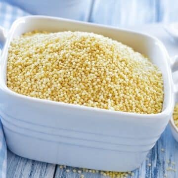 Millet uncooked