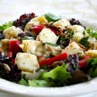 Vegan Potato and black bean salad