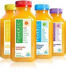 tumeric beverages and elixirs