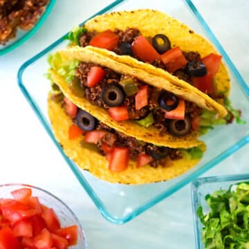 Quinoa tacos