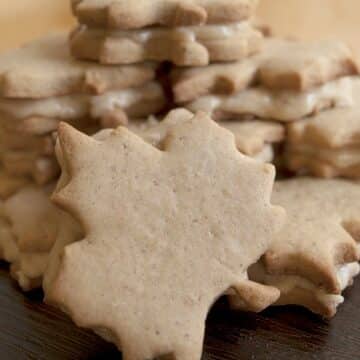 Maple Cream filled gluten-free Cookies