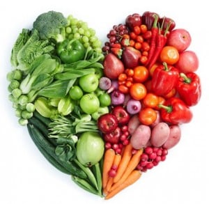 Fruit and vegetable heart