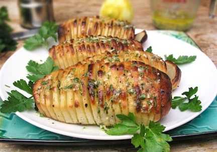 Patatas Hasselback Cocidas