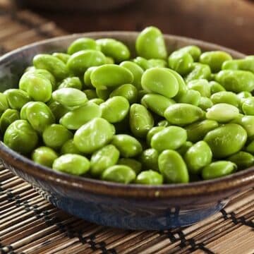 Edamame in a bowl