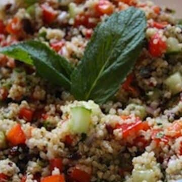 Quinoa and cranberry salad