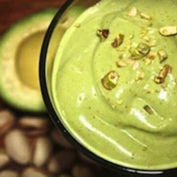 Pistachio smoothie