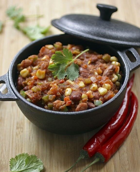 Vegan chili recipe