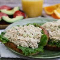 "Tofuna" - tuna-style tofu sandwich spread