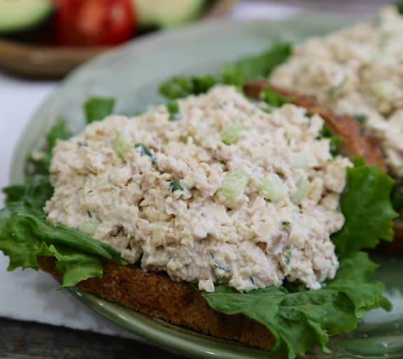 "Tofuna" - tuna-style tofu sandwich spread recipe