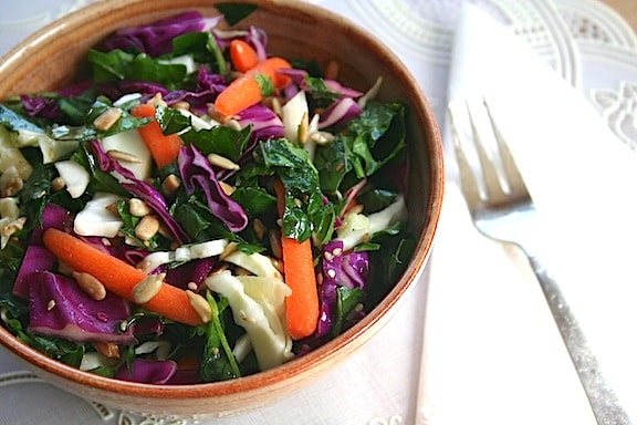 Tri-Color Coleslaw