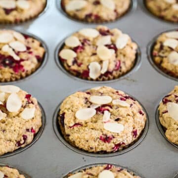 Vegan Orange Cranberry Muffins