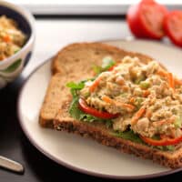 Sharon's chickpea salad or sandwich spread