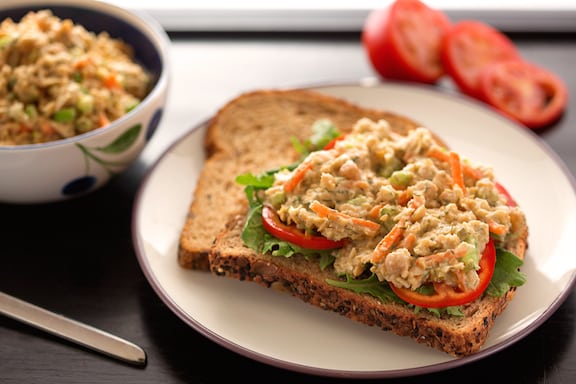 Sharon's chickpea salad or sandwich spread