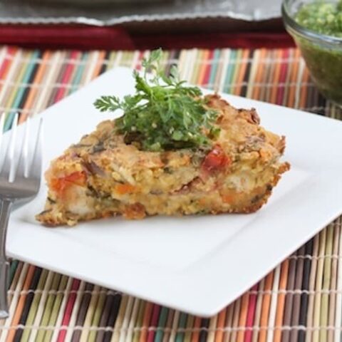 Image for Veggie Frittata with Salsa Verde