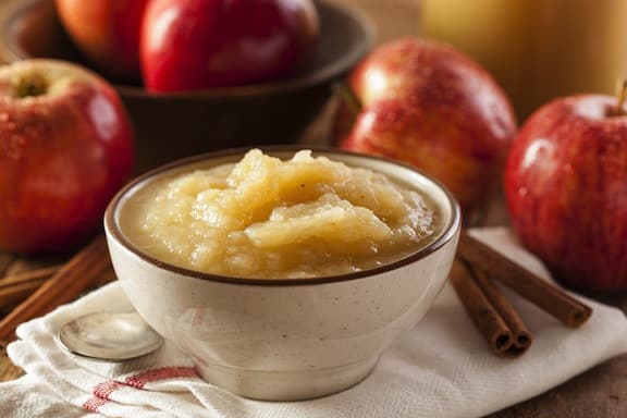 applesauce and cinnamon