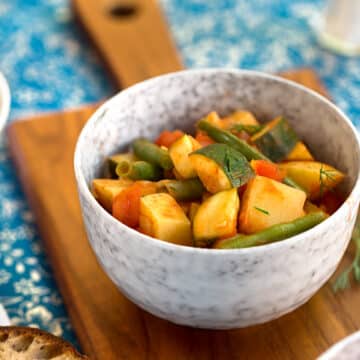 Greek potato stew recipe