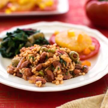 Spanish Rice and Red Beans