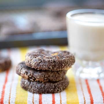 Black bean chocolate chip cookies