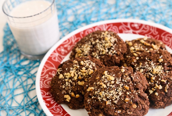 Vegan Chocolate Chip Oatmeal Cookies