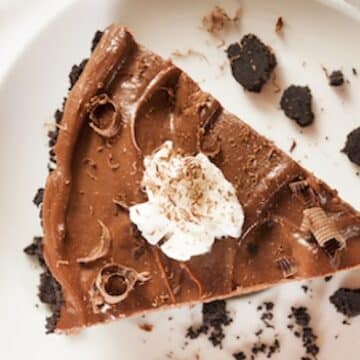 vegan chocolate mousse pie recipe