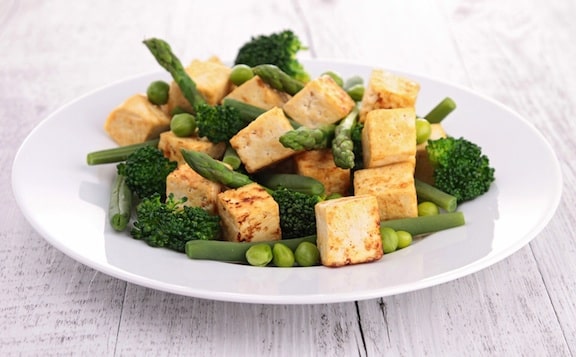 Sautéed tofu with veggies2
