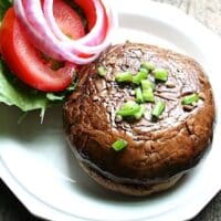 Easy Portobello Burgers