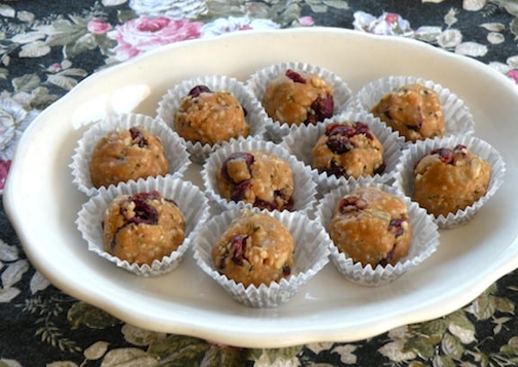 Nut butter and seed energy balls