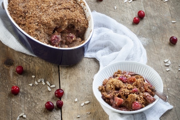 Grain-Free Autumn Fruit Crumble