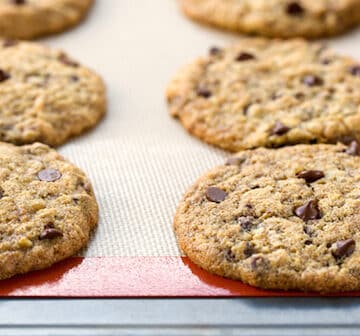 low-fat vegan chocolate chip cookies