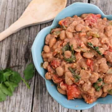 Beer-Stewed Pinto Beans (frijoles borrachos)