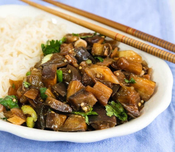 Szechuan-Style Eggplant recipe