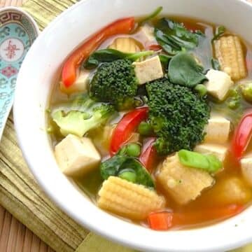 vegetable Tofu soup
