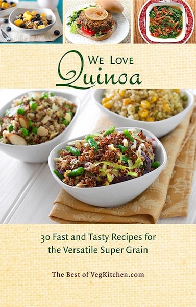 Quinoa pdf e-book cover - VegKitchen