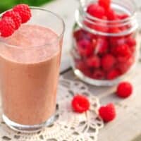 Chocolate Raspberry Smoothie