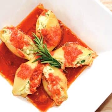 Stuffed Shells with Vegan Almond "Ricotta" from Artisan Vegan Cheese by Miyoko Schinner