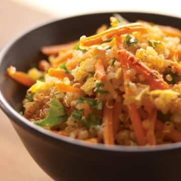 Quinoa_Spicy Quinoa-Carrot Slaw