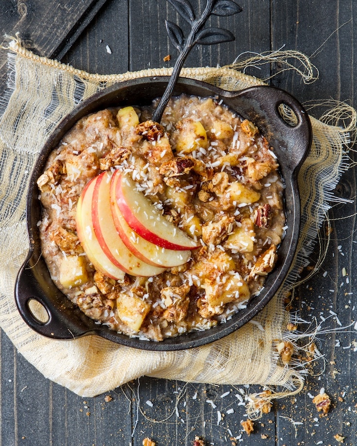 Avena de manzana de Angela Liddon Oh She Glows