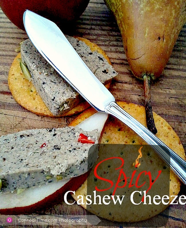 Spicy Cashew Cheeze Spicy Cashew Cheeze Angela McKee of Canned-Time.com