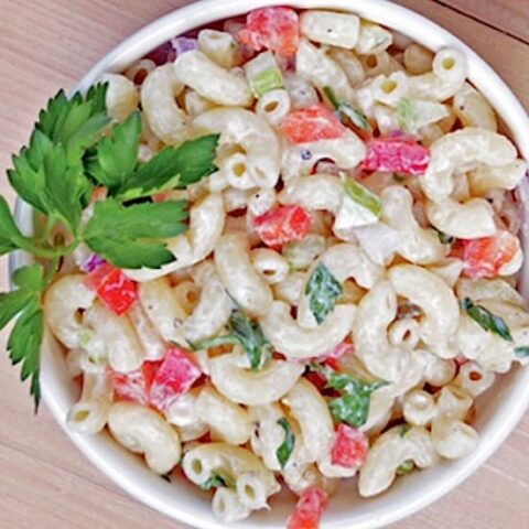 Creamy Macaroni Salad by Zsu Dever