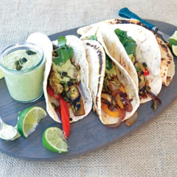 Portobello Fajitas by Zsu Dever from Everyday Vegan Eats