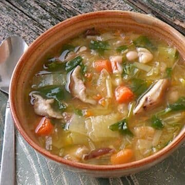 Shiitake Leek Soup from Joel Fuhrman