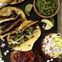 Portobello Mushroom Tacos from Forks Over Knives