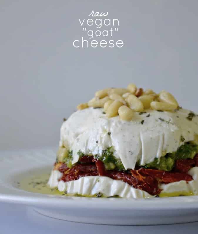 Raw Vegan Goat Cheese from Cara Reed of ForkandBeans.com